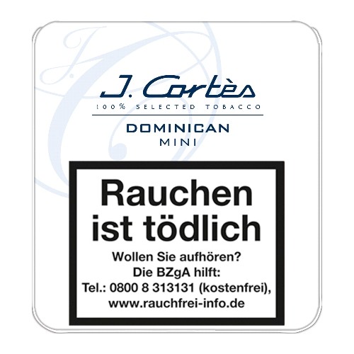 J. Cortès Dominican Mini 10 Zigarillos