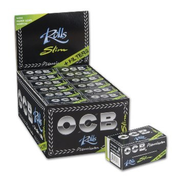 OCB Rollenpapier mit Tips – Einzelrolle (1 Stück)