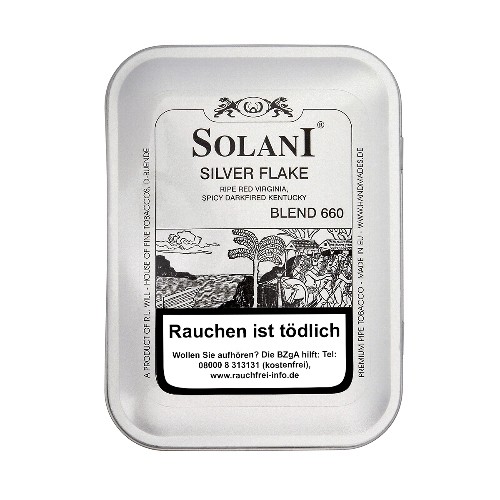 Pfeifentabak Solani Silver Flake Blend 660 100 Gramm