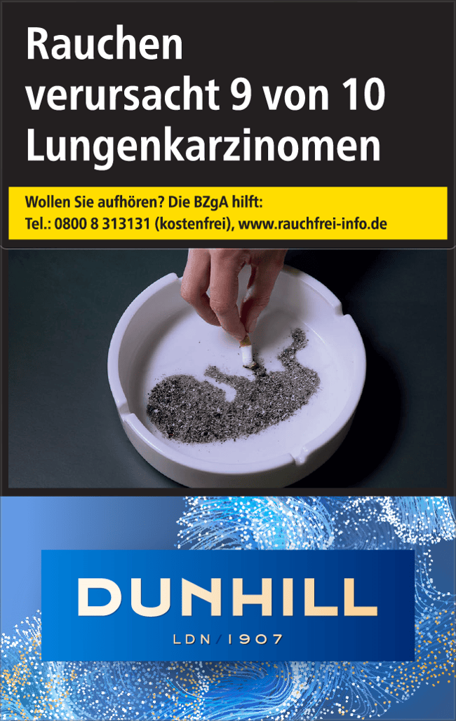 Dunhill Zigaretten KS Blue 10x20 Online Kaufen Fur nur 82 00 Tabak Borse24
