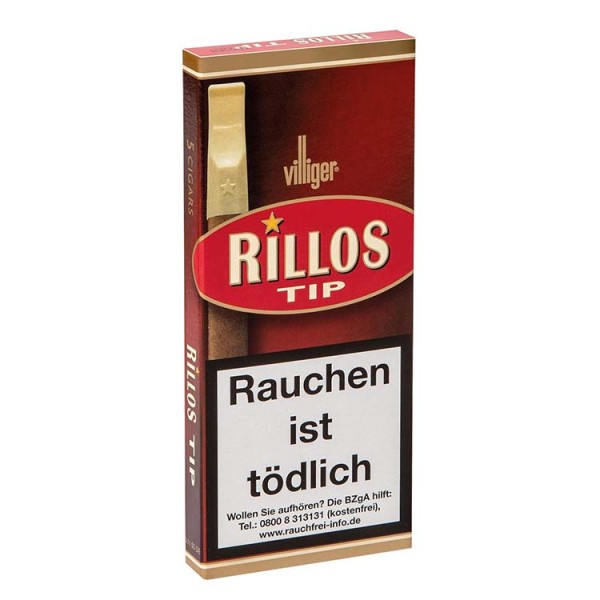 Rillos Tip Filter 5 Zigarillos