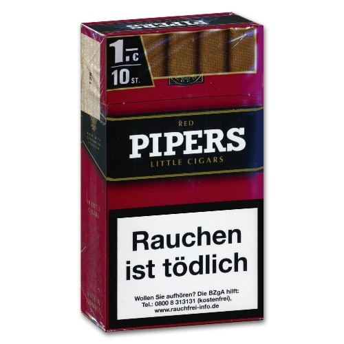 Pipers Little Cigars Cherry/Red 100 Zigarillos