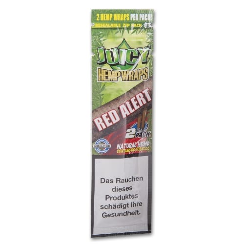 JUICY Hemp Wraps Red Alert (Strawberry)