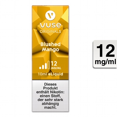 E-Liquid Vuse Bottle Blushed Mango 12 mg