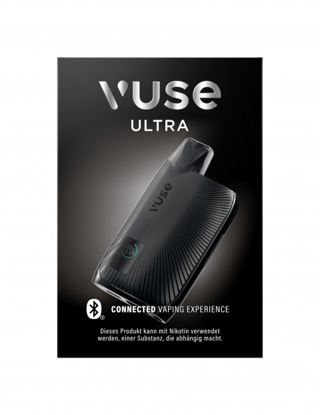 E-Zigarette VUSE ULTRA DEVICE KIT CHARCOAL BLACK