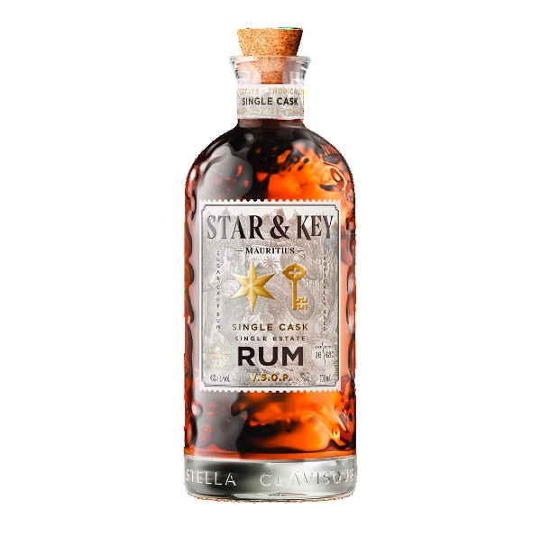 Rum STAR & KEY Mauritius Single Cask 43% Vol. Spirituose auf Rumbasis