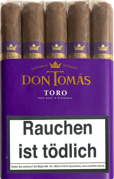 Don Tomas Bundle NIC Toro 10 Zigarren