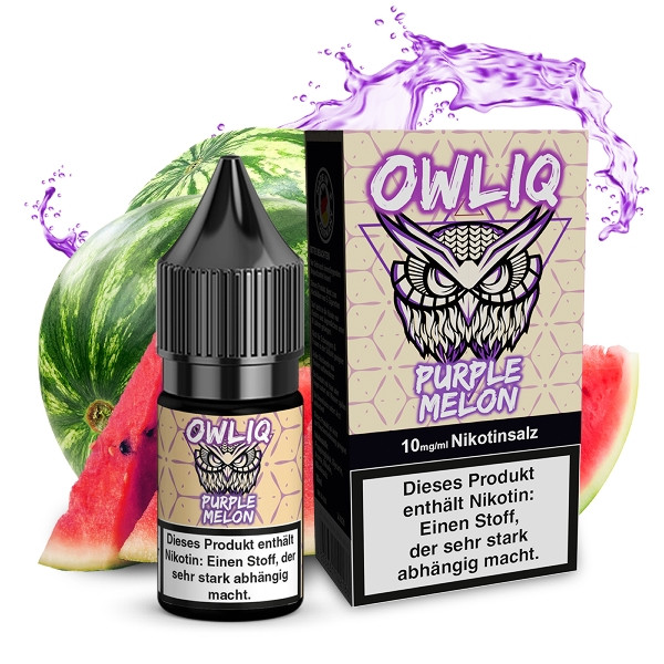 E-Liquid Nikotinsalz OWLIQ Purple Melon 10mg