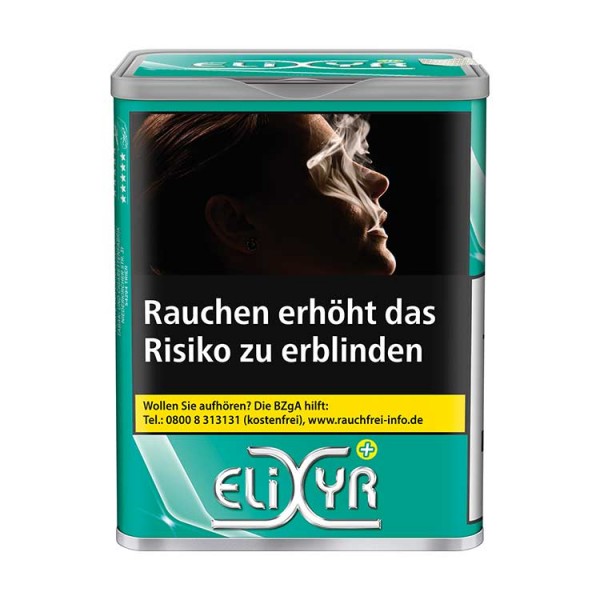 ELIXYR+ Cigarette Tobacco 115 Gramm (GRÜN)