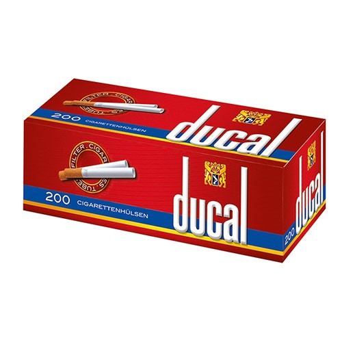 200 Stück Ducal King Size Zigarettenhülsen