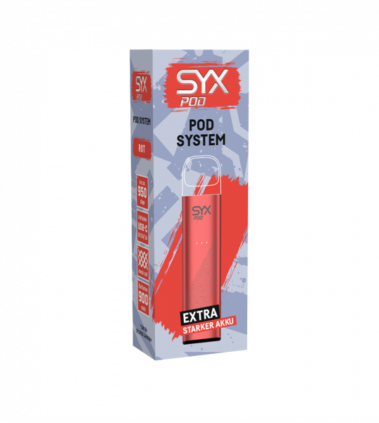 SYX | Pod Kit | Akkuträger | Red