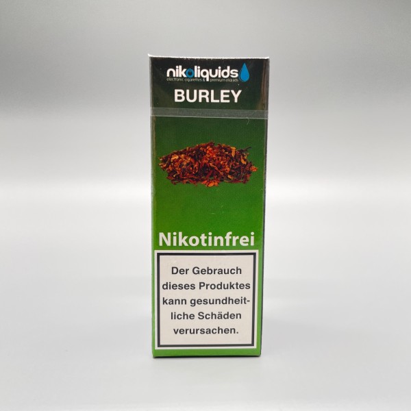 E-Liquid NIKOLIQUIDS Burley 0 mg