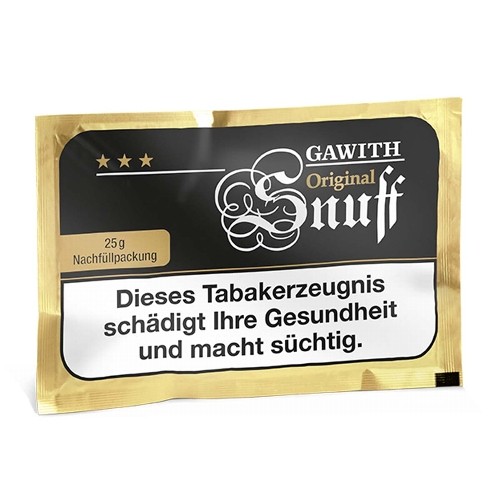 Schnupftabak Gawith Original Snuff 10 Beutel Zu 25 G Tabak Borse24 De