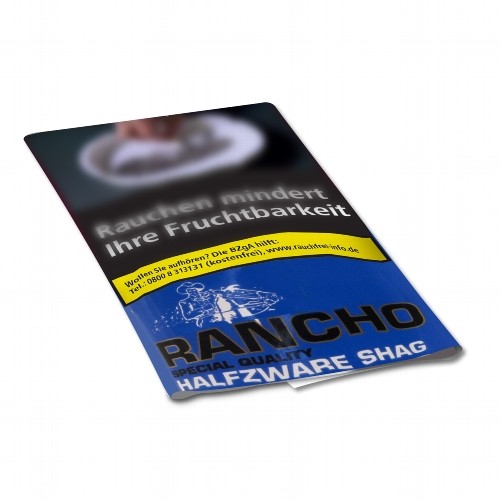 HALFZWARE Zigarettentabak Rancho Pouch Halfzware Shag 40 Gramm