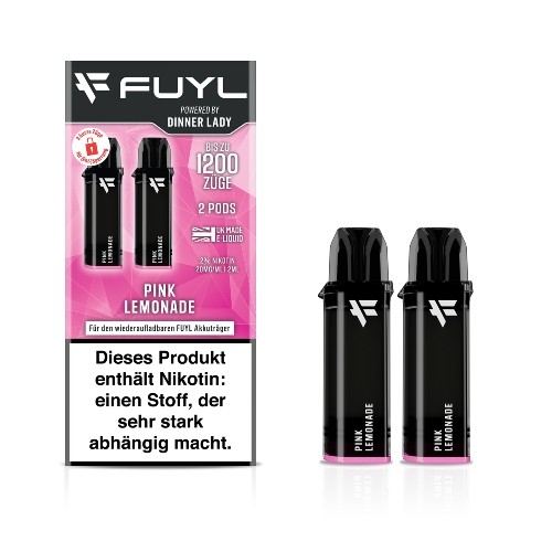 E-Liquidpod FUYL Pink Lemonade 20 mg 2 Pods
