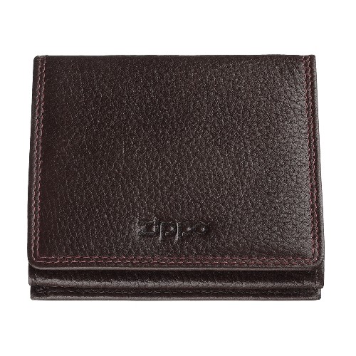 Geldbörse Zippo Leder braun