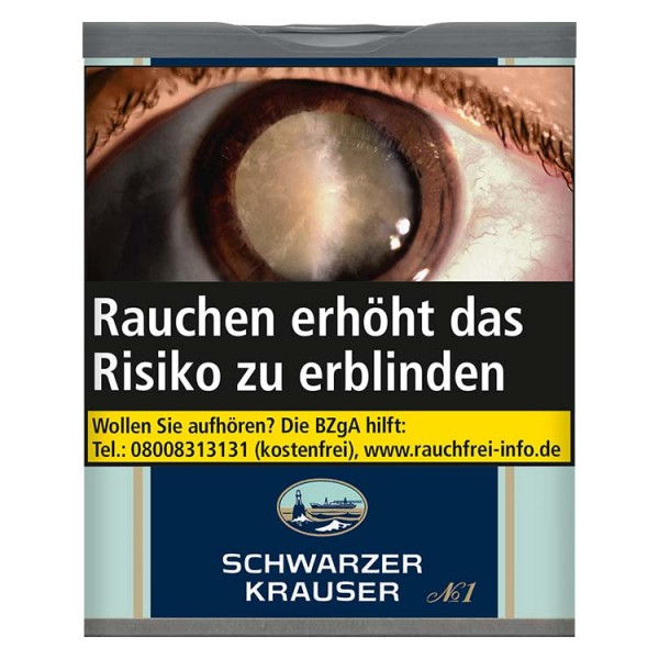 Zigarettentabak Schwarzer Krauser No.1 85 Gramm ( Dose )