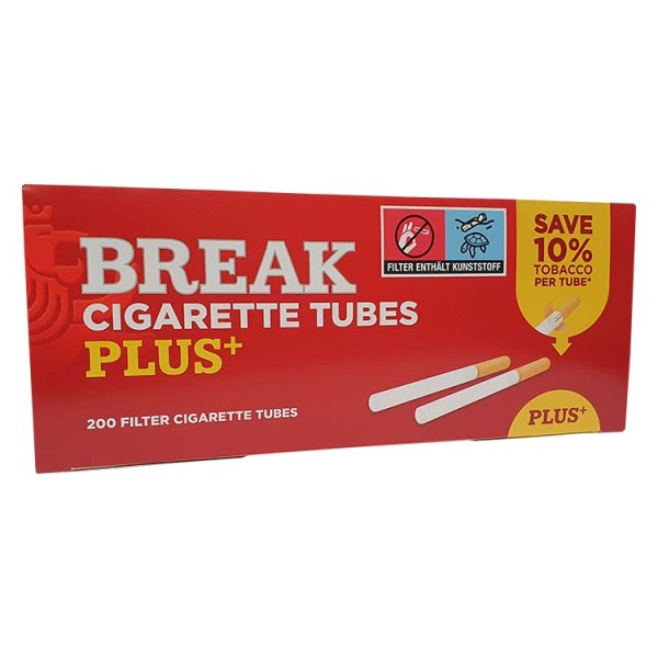 1.000 Stück Break Plus Zigarettenhülsen