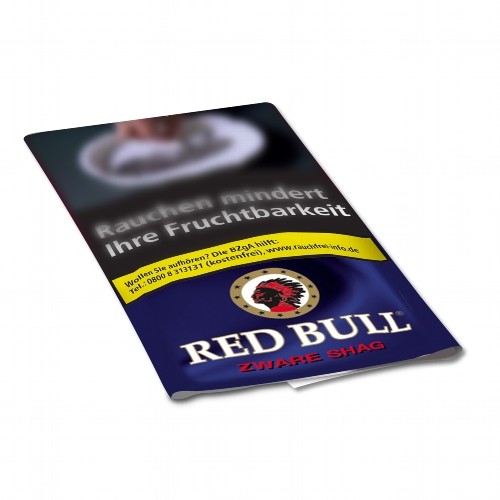 POUCH Zigarettentabak Red Bull Zware Shag 40 Gramm