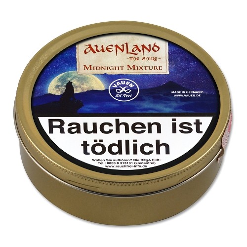 Pfeifentabak VAUEN Tabak Auenland Midnight 50 Gramm