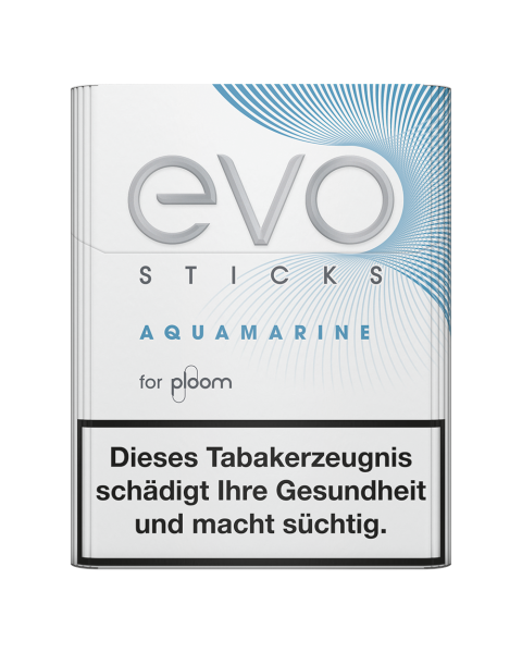 10 Schachteln EVO Aquamarine