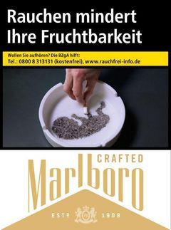 MARLBORO Zigaretten CRAFTED GOLD (27) 10,-