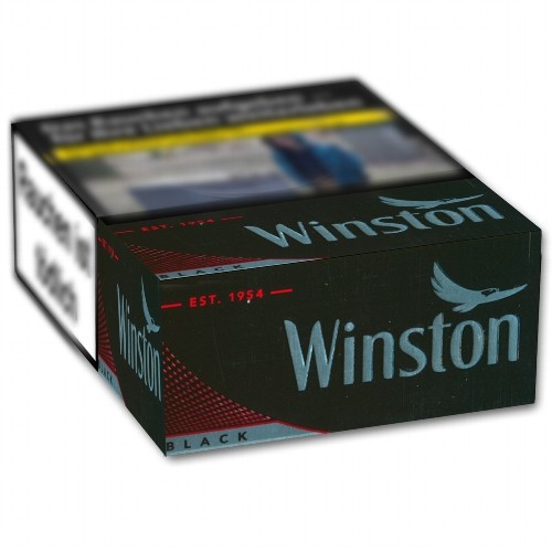 Winston Zigaretten Black Xxxxl Box 8x35 Tabak Borse24 De