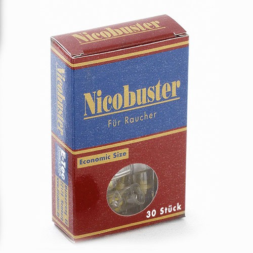 Filteraufsatz für Zigaretten Nicobuster Packung à 30 Stück