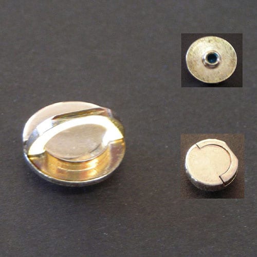 Bodenschraube Dupont Original für Feuerzeug Soubreny in silber