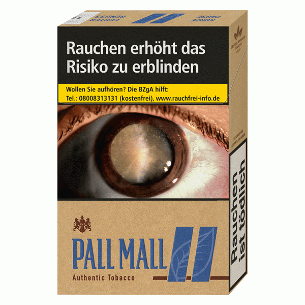 Pall Mall Zigaretten Authentic Blue (10x20)