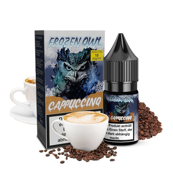 E-Liquid Nikotinsalz FROZEN OWL Cappuccino 10mg