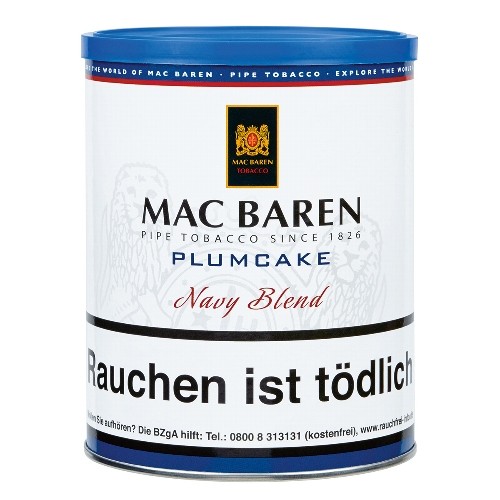 Pfeifentabak Mac Baren Plumcake Navy Blend 250 Gramm