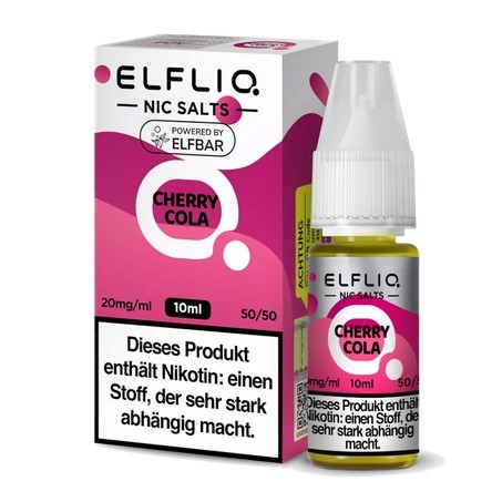 E-Liquid Nikotinsalz ELFBAR Elfliq Cherry Cola 20mg