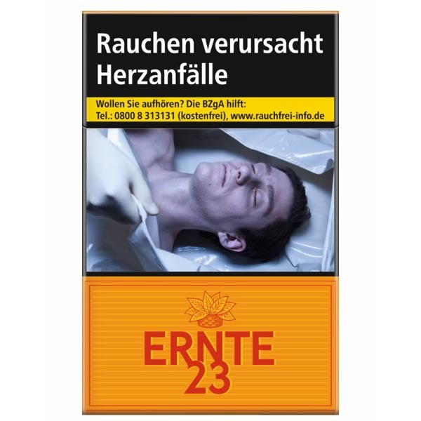 Ernte 23 Zigaretten King Size Filter 10x20 Tabak Borse24 De