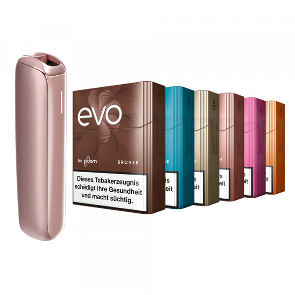 Ploom Aura Rose Gold + 6 gratis EVO Sticks