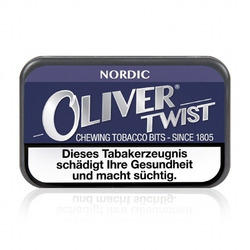 Kautabak Oliver Twist Nordic (minzig)