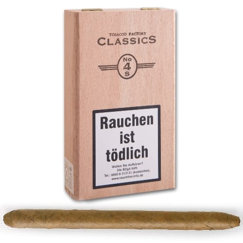 Tobacco FACTORY Classics No 4 Sumatra 20 Zigarren