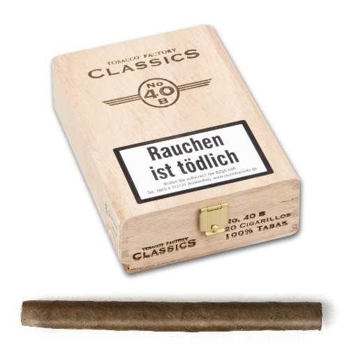 Tobacco FACTORY Classics No 40 Brasil Zigarillos