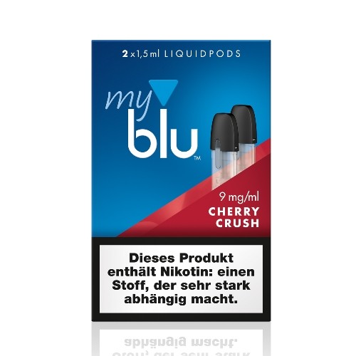 myblu Cherry Crush 2 x LIQUIDPOD mit 9 mg Nikotin