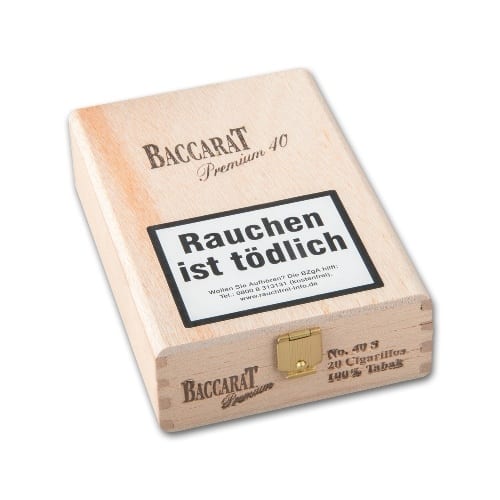 Baccarat Premium No.40 Sumatra 20 Zigarillos