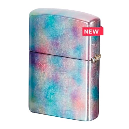 ZIPPO tumbled chrom Holographic Design 60006439