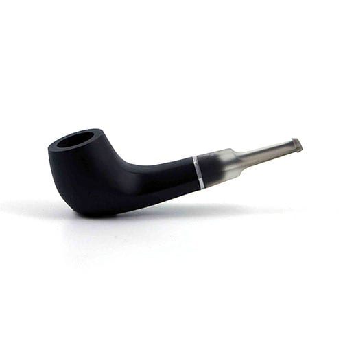 Pfeife Butz-Choquin Mignon Dublin aus Bruyèreholz matt Acryl in schwarz eisfarbig Nr. 1563