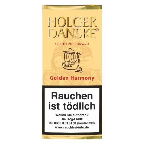 Pfeifentabak Holger Danske Golden Harmony 40 Gramm