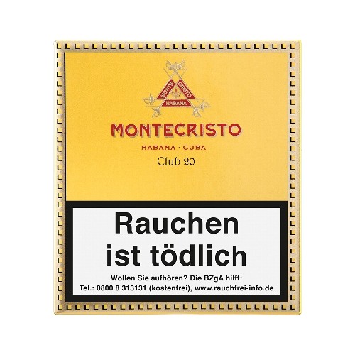 Montecristo Club 20 Zigarillos