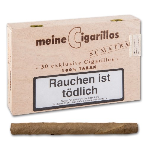 MEINE Cigarillos Sumatra 50 Zigarillos ( EXKLUSIVE )