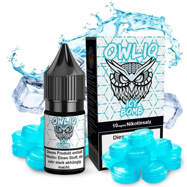 E-Liquid Nikotinsalz OWLIQ Icy Bomb 10mg