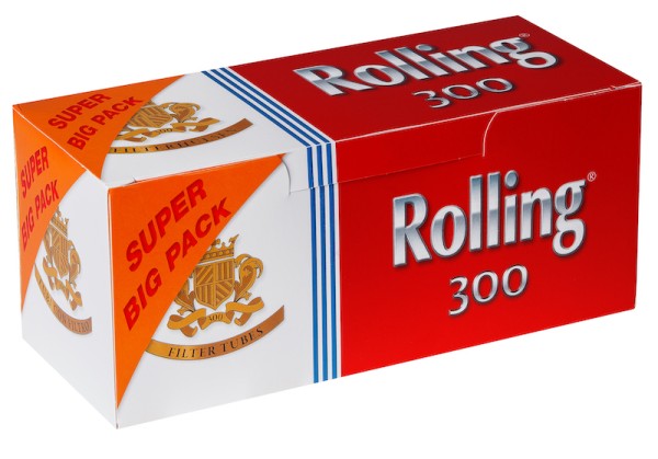 300 Rolling Super Big Hülsen 300 Stück