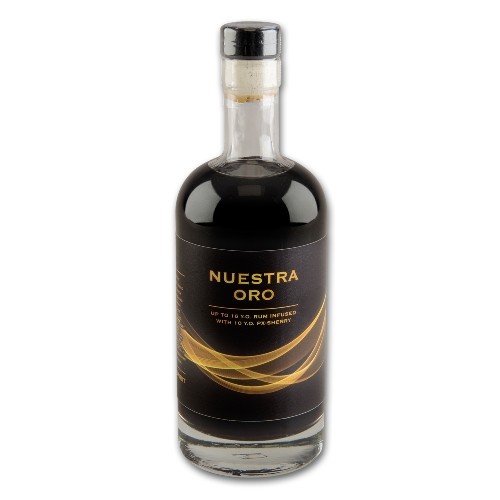 Rum NUESTRA ORO 40 % Vol. ERMURI Eigenmarke Spirituose auf Rumbasis
