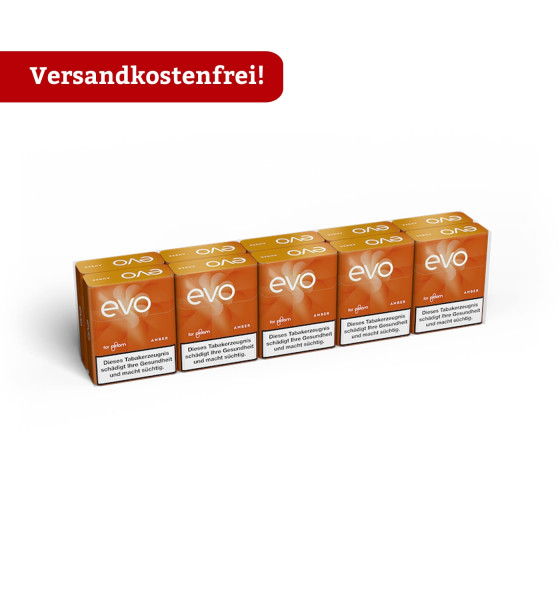 10 Schachteln EVO Amber