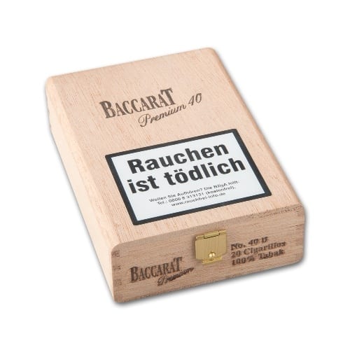 Baccarat Premium No.40 Brasil 20 Zigarillos